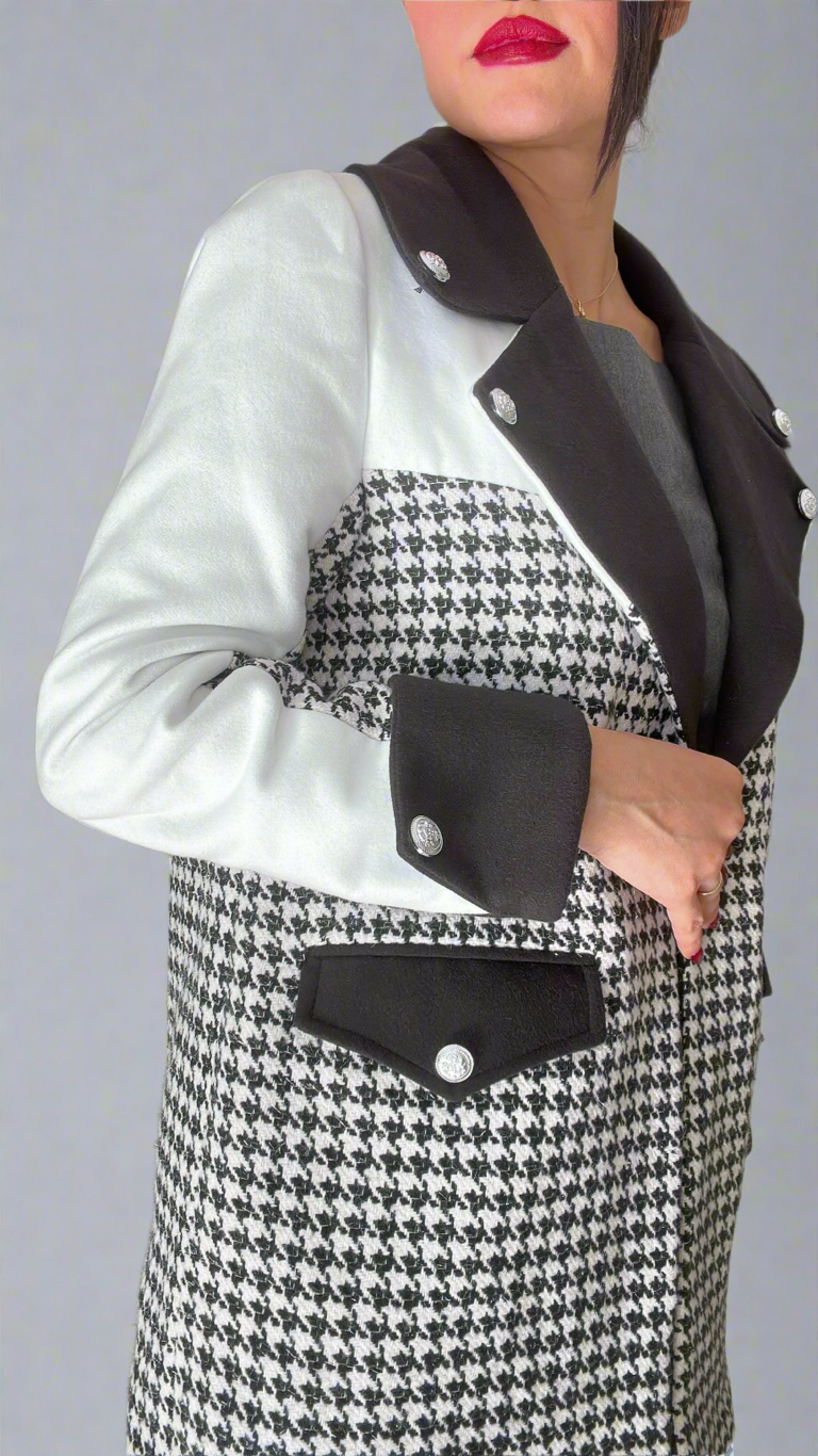 Houndstooth Blazer